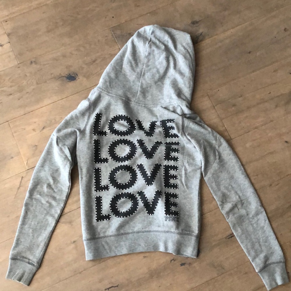 PINK Victoria’s Secret zip up hoodie